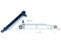 驾驶室翻转油缸总成ZF-AD9悍威362
