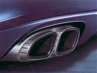 panamera4S方形运动尾喉